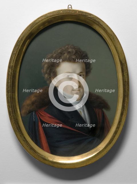 Carl Jonas Love Almqvist, 1793-1866, mid-late 19th century. Creator: Carl Ferdinand Stelzner.