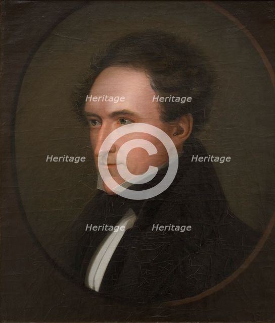 Carl Jonas Ludvig Love Almquist (1793-1866), writer, mid-late 19th century. Creator: Johan Gustaf Köhler.