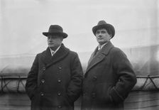 Carl Jorn and Adam Didur, between c1910 and c1915. Creator: Bain News Service