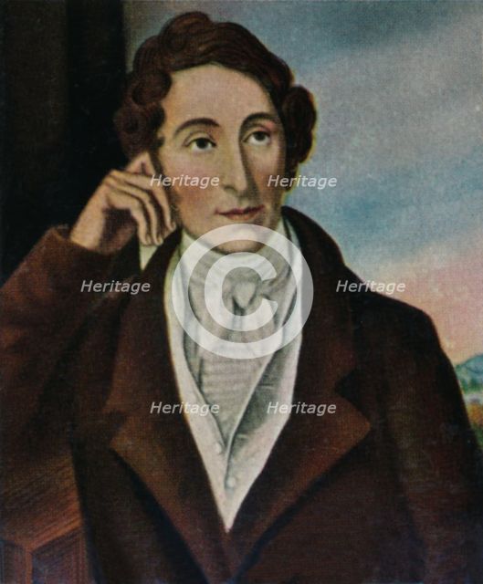 'Carl Maria von Weber. 1786-1826', 1934. Creator: Unknown.