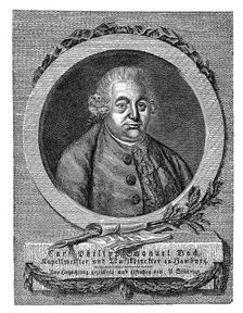 Carl Philip Emanuel Bach (1714-1788), German composer and musician
