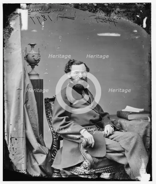 Carl Schurz of Missouri, between 1865 and 1880. Creator: Unknown.