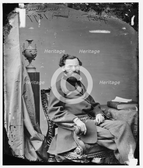 Carl Schurz of Missouri, between 1865 and 1880. Creator: Unknown.