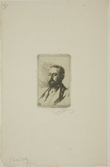 Carl Snoilsky, 1888. Creator: Anders Leonard Zorn