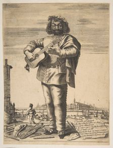 Carlo Cantu called Buffetto, 1646. Creators: Stefano della Bella, Jean Couvay