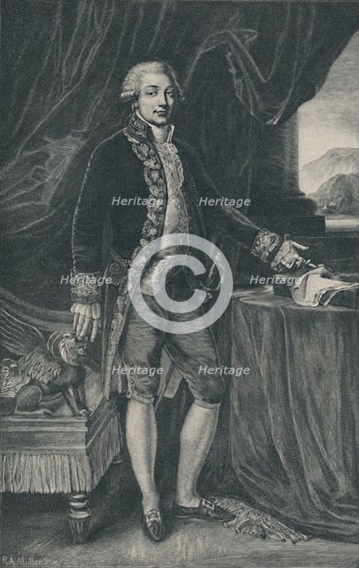'Carlo Buonaparte - Father of Napoleon Bonaparte', 1804, (1896). Artist: RA Muller.