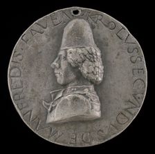 Carlo Manfredi, 1439-1484, Lord of Faenza 1468-1477, 1477. Creator: Sperandio Savelli
