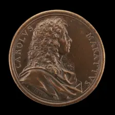 Carlo Maratta, 1625-1713, Painter [obverse], c. 1675. Creator: Charles-Jean-François Chéron