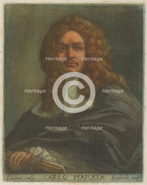 Carlo Maratta, 1789. Creator: Carlo Lasinio.