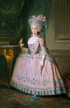 Carlota Joaquina, Infanta of Spain and Queen of Portugal, 1785. Creator: Mariano Salvador de Maella
