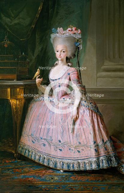 Carlota Joaquina, Infanta of Spain and Queen of Portugal, 1785. Creator: Mariano Salvador de Maella.