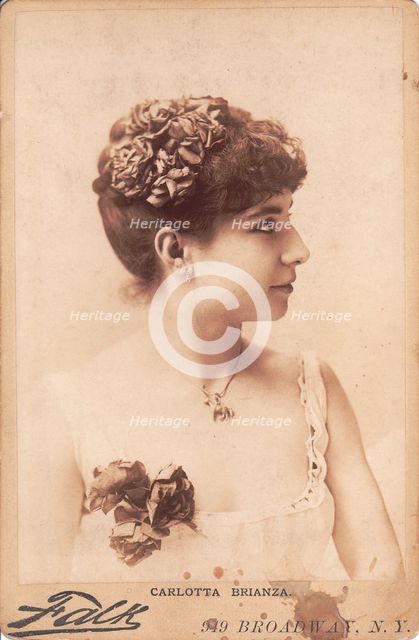 Carlotta Brianza Artist: Photo studio Benjamin J. Falk  