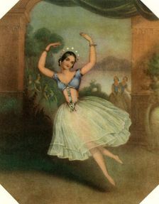 Carlotta Grisi in La Peri, 19th century