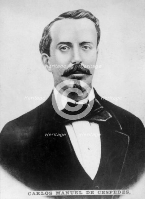 Carlos Manuel de Cespedes (1819-1874), President of the Republic of Cuba in Arms, c1910. Artist: Unknown