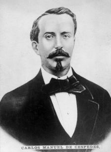 Carlos Manuel de Cespedes (1819-1874), President of the Republic of Cuba in Arms, c1910