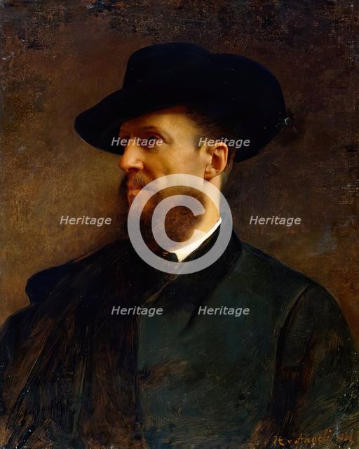Carlos María de Borbón y Austria-Este, 1868. Creator: Heinrich von Angeli.