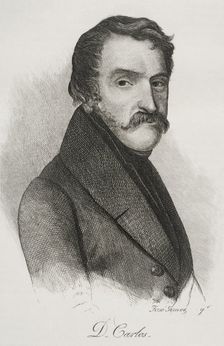 Carlos Maria Isidro de Borbon (1788-1855), Infante of Spain, son of king Charles IV, 1842. Creator: Jose Gomez