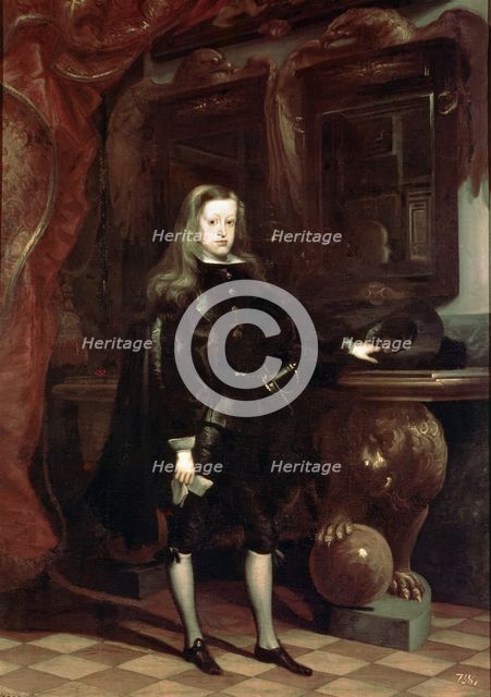 Carlos II (1661-1700), King of Spain.