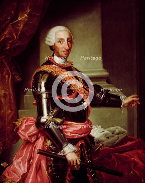 Carlos III. (1716-1788), King of Spain. (1716-1788).