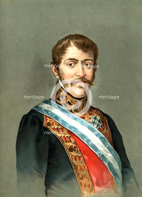 Carlos Isidro de Borbon (1788-1855), brother of King Fernando VII and Carlist pretender to the cr…