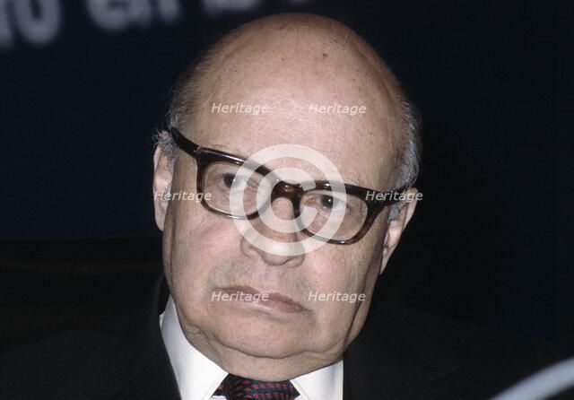 Carlos Lleras Restrepo (1908-1994), Colombian politician, he was president from 1966-1970, photo …