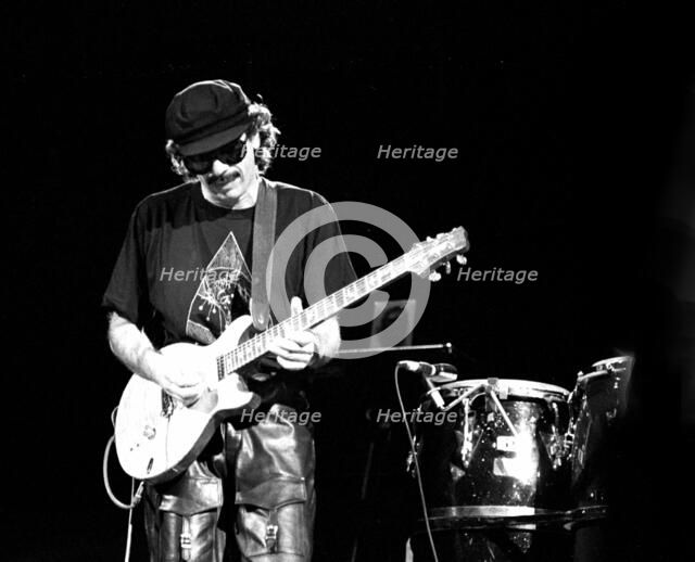 Carlos Santana, Royal Festival Hall, London, 1988. Artist: Brian O'Connor