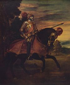 Carlos V En La Batalla De Muhlberg (Carlos V at the Battle of Muhlberg), 1548, (c1934). Artist: Paolo Veronese