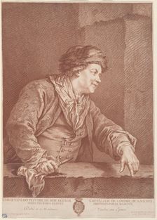 Carle Van Loo, c. 1760. Creator: Gilles Demarteau