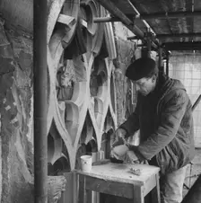 Carlisle Cathedral, Carlisle, Cumbria, 07/03/1967. Creator: John Laing plc