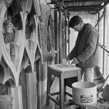 Carlisle Cathedral, Carlisle, Cumbria, 07/03/1967. Creator: John Laing plc