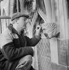 Carlisle Cathedral, Carlisle, Cumbria, 07/03/1967. Creator: John Laing plc