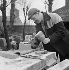 Carlisle Cathedral, Carlisle, Cumbria, 07/03/1967. Creator: John Laing plc