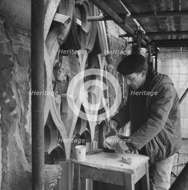 Carlisle Cathedral, Carlisle, Cumbria, 07/03/1967. Creator: John Laing plc.