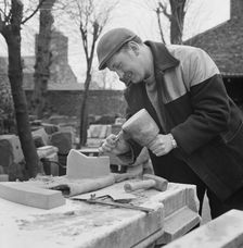 Carlisle Cathedral, Carlisle, Cumbria, 07/03/1967. Creator: John Laing plc