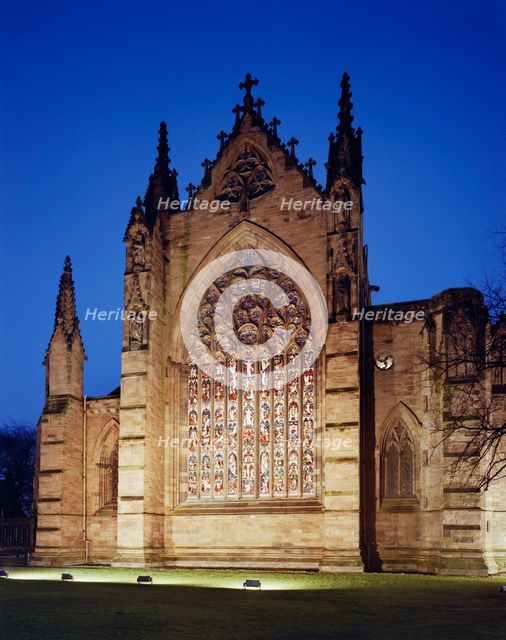 Carlisle Cathedral, Carlisle, Cumbria, 14 Dec 1983 - 15 Dec 1983. Creator: John Laing plc.