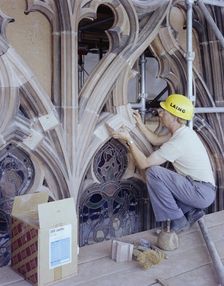 Carlisle Cathedral, Carlisle, Cumbria, 19/07/1983. Creator: John Laing plc