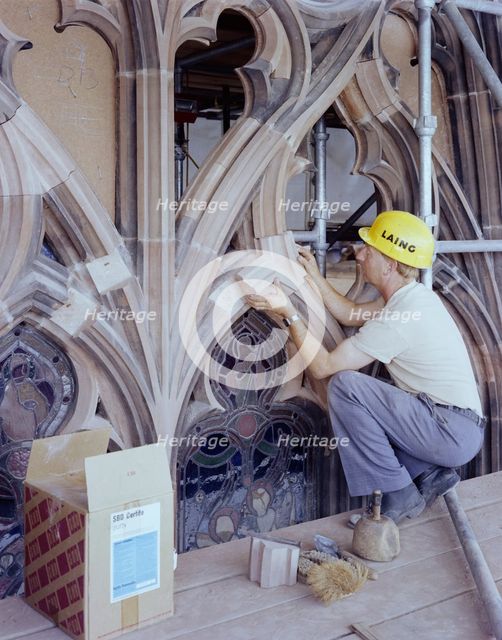 Carlisle Cathedral, Carlisle, Cumbria, 19/07/1983. Creator: John Laing plc.