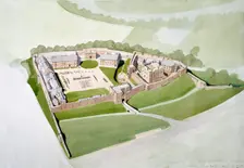 Carlisle Castle, 1992. Artist: Terry Ball