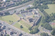 Carlisle Castle, medieval tower keep castle, Cumbria, 2014. Creator: Historic England Staff Photographer