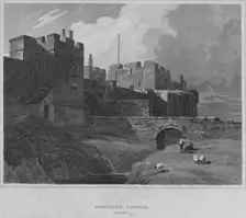 Carlisle Castle, Cumberland 1814. Artist: John Greig