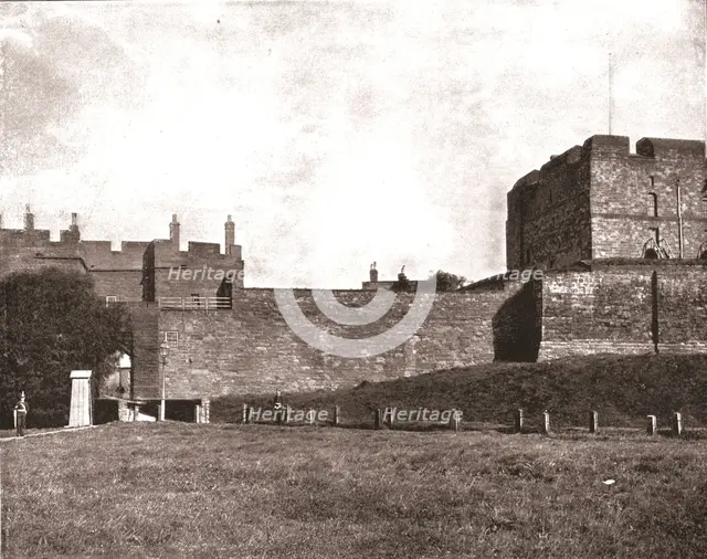Carlisle Castle, Cumbria, 1894.  Creator: Unknown.