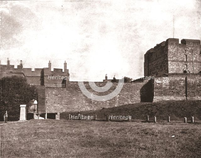 Carlisle Castle, Cumbria, 1894.  Creator: Unknown.
