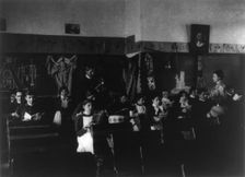Carlisle Indian School, Carlisle, Pa. Class in session, 1901. Creator: Frances Benjamin Johnston