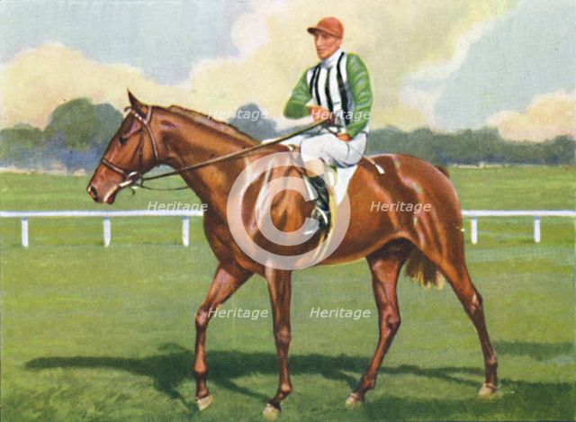 "Carlisle", Jockey: B. Carslake', 1939. Creator: Unknown.