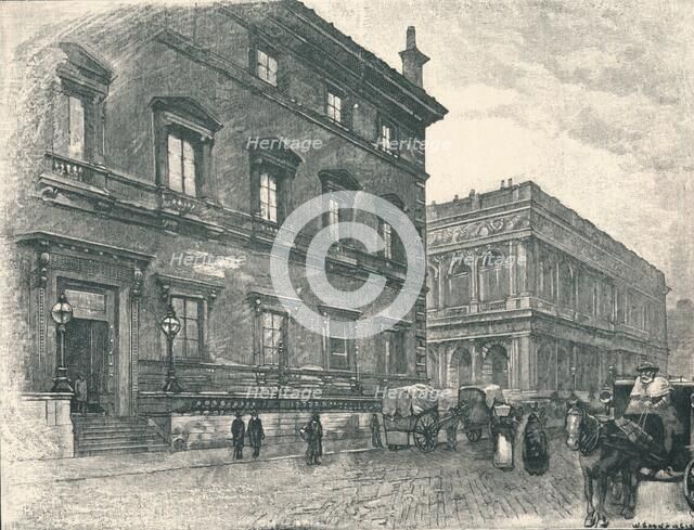 Carlton and Reform Clubs, 1896. Artist: Unknown