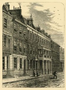 Carlyle's House, Great Cheyne Row c1876. Creator: Unknown