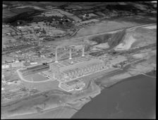 Carmarthen Bay Power Station, 1901. Creator: Terence Soames