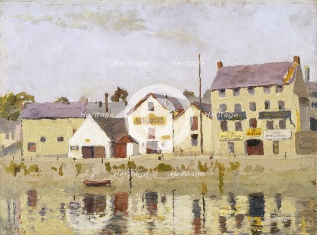 'Carmarthen Quay', 1912-1938. Artist: Benjamin Archibald Lewis