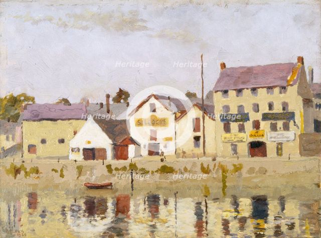 'Carmarthen Quay', 1912-1938. Creator: Benjamin Archibald Lewis.