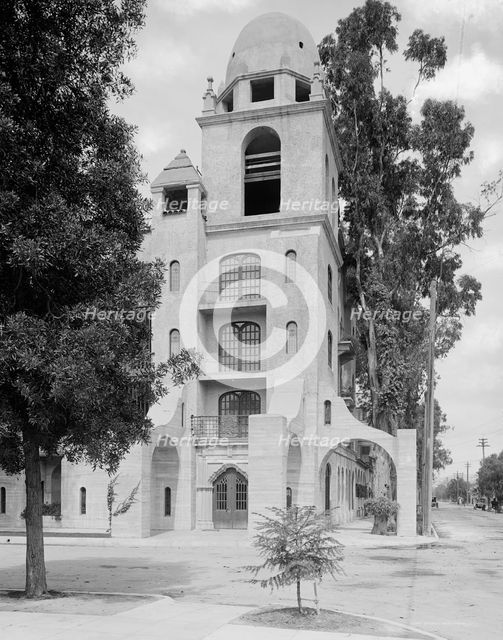 Carmel tower, Glenwood Mission Inn, Riverside, Calif., between 1900 and 1920. Creator: Unknown.